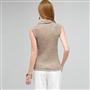 Cowl Neck Top, Stone, small