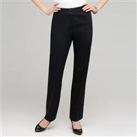 Straight Leg Pant. x0019, Black, medium