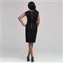 Boardroom Sheath Dress, Black, small