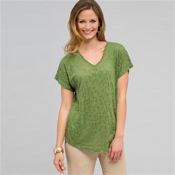 Dolman Tunic, dk sprout, large