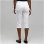 Classic Denim Straight Leg Capri (Plus), Porcelain, small
