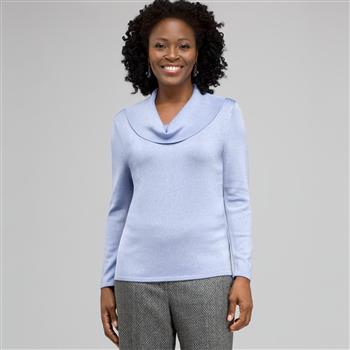 Draped Cowl Neck x0057, Delft, large