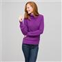 Cotton Turtleneck Sweater, Meadow Violet, small