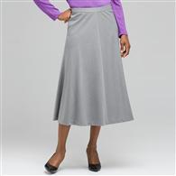 Long Center Seam Skirt x0049, Zinc Heather, medium