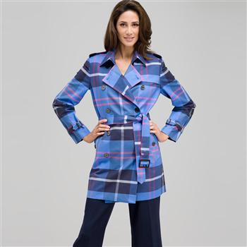 Trench Coat, Blue Fox Multi, large
