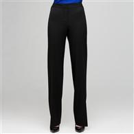 Flat Front Pant, Black, medium