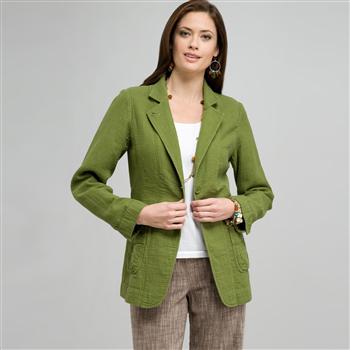 Relaxed Fit Jacket, dk sprout & toast, large