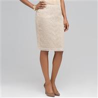 Floral Print Pencil Skirt. x0047, Ivory Multi, medium