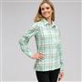 Long Sleeve Plaid Button Down, Multi, small