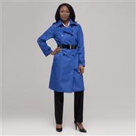 Trench Coat - Sold Out! x0083, Cobalt, medium