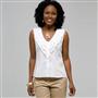 Ruffle Sleeveless Shirt, , small