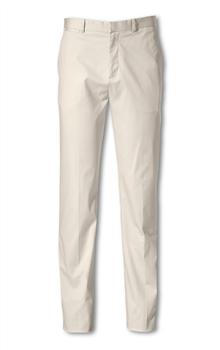 Front Rise Straight Leg Pants, Beige, large