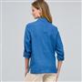 Denim Shirt Jacket, Indigo, small