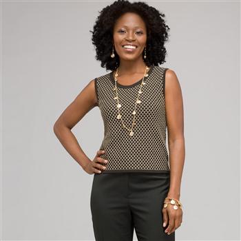 Dot Pattern Shell, , large