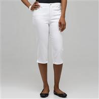Classic Denim Straight Leg Capri x0055, Porcelain, medium