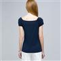 Square Neck Top, Admiral Navy, small