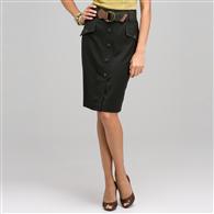Belted Pencil Skirt x0051, Laurel, medium
