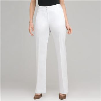 Straight Leg Pant. x0019, White, large