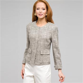 Button Front Jacket, , large