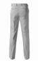 Straight Leg Trousers with Two Back Besom Pockets, Gray, small