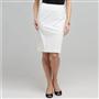 Pencil Skirt, White, small