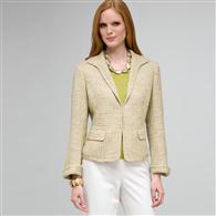 2 Pocket Trim Jacket, Keylime Multi, medium