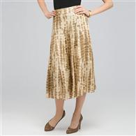Long Printed Skirt. x0052, Chino Multi, medium