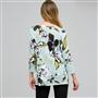 Printed V-Neck Pullover, , small