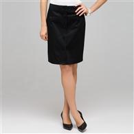 Button Front Skirt x0017, Black, medium