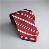 Striped Silk Tie x0098, , medium