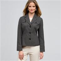 Mini Print Jacket x0023, Black & White, medium