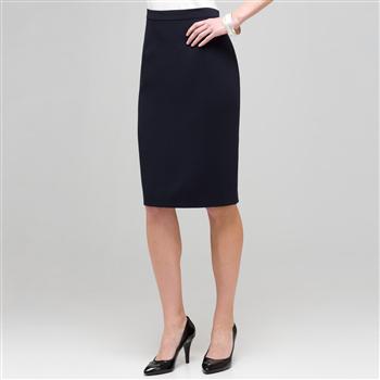 Pencil Skirt, midnight navy, large