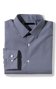 Modern Dress Shirt, Blue, large