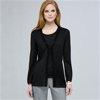 Beaded Cardigan. x0077, Black Multi, medium