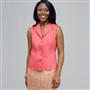Sleeveless Blouse., New Coral, small