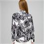 Paisley Shirt, Black & White, small