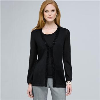 Beaded Cardigan., , large